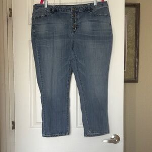 Simply Vera Vera Wang Denim Capris